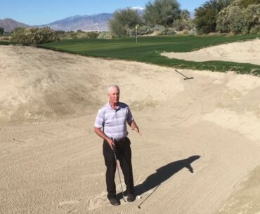 Long Green-side Bunker Golf Shot