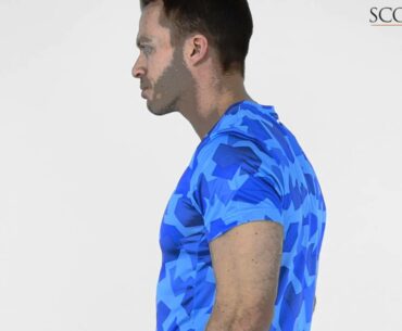 J Lindeberg Active FS Tee Blue Intense