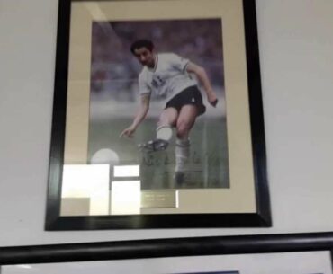 Tottenham Hotspurs Football Shirts in frames Ideal Xmas Gift from Sporty Mamas