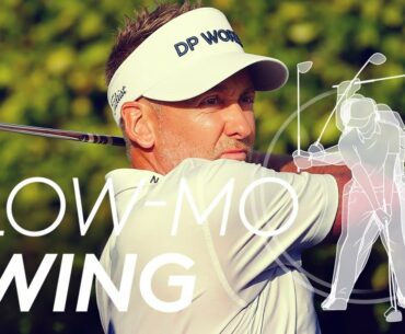 Ian Poulter's golf swing in Slow Motion