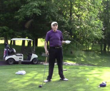 Elevated Tee Shot