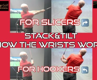 STACK & TILT Series | How the WRISTS work to reduce your HOOK or SLICE