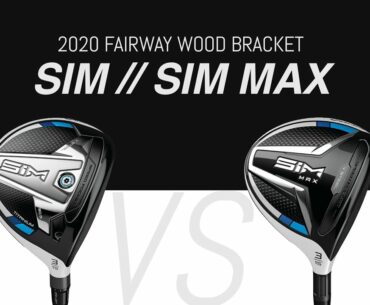 SIM vs. SIM MAX // 2020 Fairway Wood Bracket