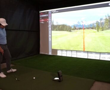 Uneekor EYEXO Golf Simulator & Analyzer Tested with the Foresight Sports GC2 -  7 Iron
