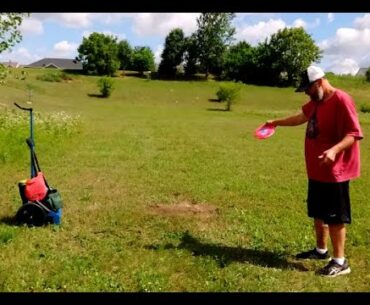Disc Golf Putter Field Work - Working on Opening Hips More