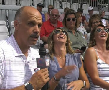 2018 Ally Challenge - 17th Hole Fan Fun