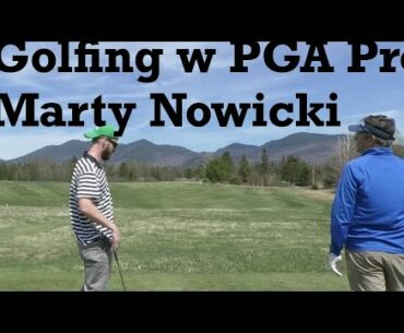 Golfing with PGA Pro, Marty Nowicki - IMPACT SNAP