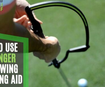 How to Use and Set up the Hanger Golf Swing Training aid Golf Swing Training Tips