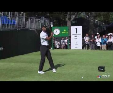 Tiger Woods Pre-Shot Routine