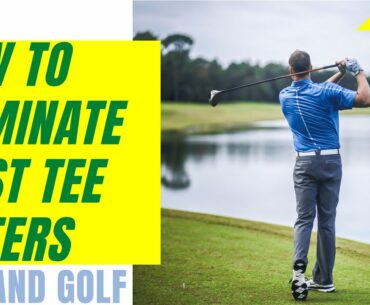 GOLF TIP | How To Eliminate First Tee Jitters