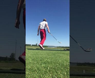 My golf swing mechanics.
