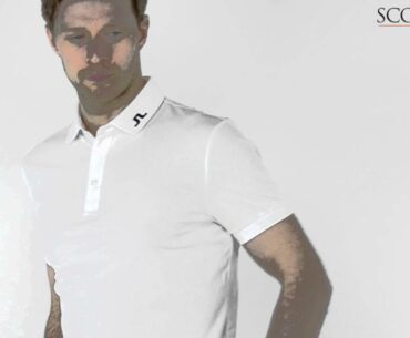 J Lindeberg KV TX Polo Shirt White
