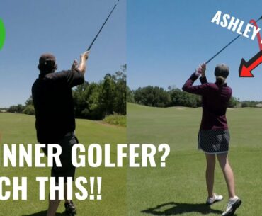 SCRATCH GOLFER PLAYS LEFT HANDED FOR THE FIRST TIME! (Surprising!!)