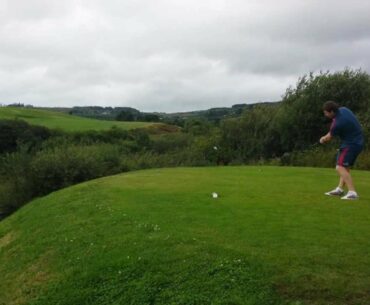 Willie Ryan tees of at Castleisland Golf Club #munsterrace