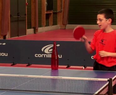 Improve your Ping Pong skills : Hitting the ball