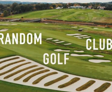 Oakmont Country Club in (almost) freezing weather