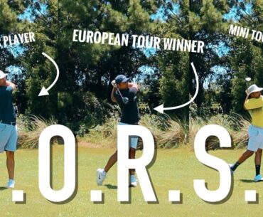3 Pros Play Golf HORSE | Andrew Jensen v Julian Suri v Devin Suri