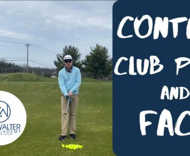 Control Club Path and Face with a Swimmers Paddle