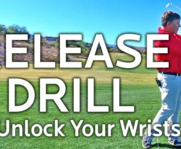 GOLF RELEASE DRILL TO LOOSEN YOUR WRISTS