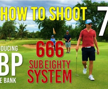 How to Break 80 - Shooting 77 - ABP Birdie Bank System and  NEVER GIVE UP