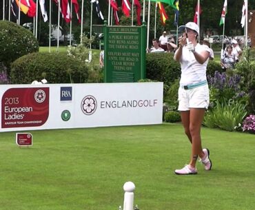 Amateur Ladies Golf at Fulford, York, England
