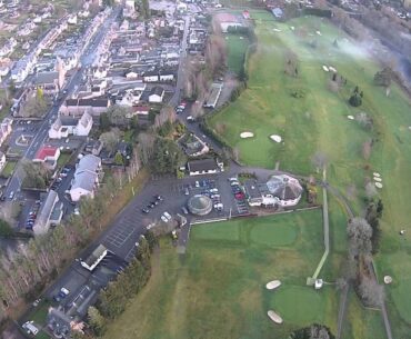 Tee Shot 1st Banchory Golf Club - Winter tees