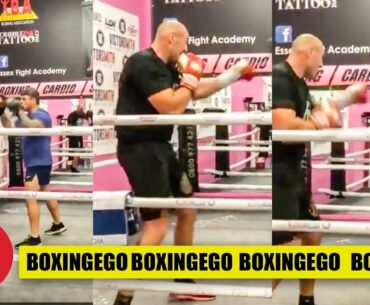 TYSON FURY PUMPING IRON HITTING HARD FOR DEONTAY WILDER TRILOGY NEXT 2020