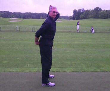 Healthy Straight Spine Golf Address Posture.MP4
