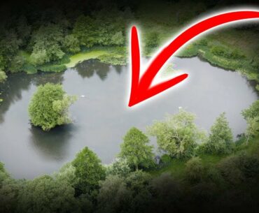 Fishing at the old forgotten lake