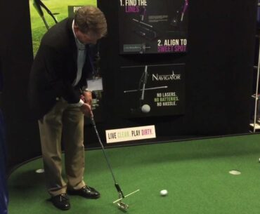 "In two minutes, you're already a better putter." - Jerry Haas, Past PGA Tour Player