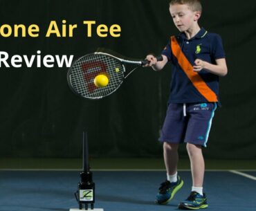 Hit Zone Air Tee Review   The Best Training Aid For Tennis |Demo on How to Use it