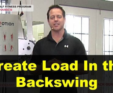How to Create Load in The Backswing | Backswing Golf Training Video