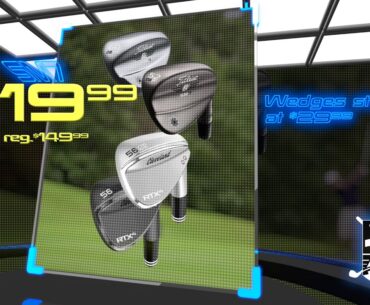 Puetz Golf 75th Anniversary Sale - Premium Wedge Savings