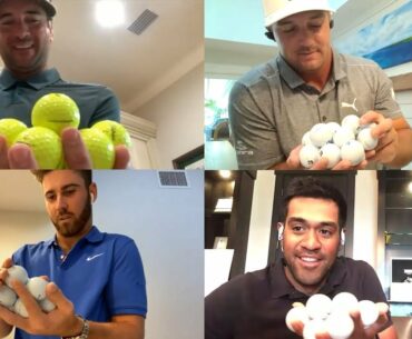 World Record Attempt: Golf Balls in One Hand | Cart Path Only