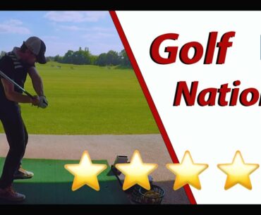 Golf Swing training at the Golf National in France