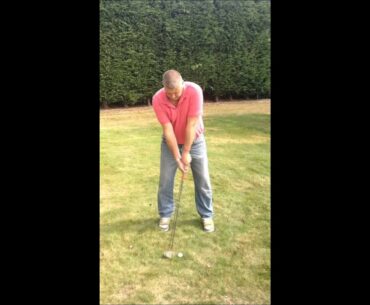 Steve Waterman Golf Swing With Sand Wedge