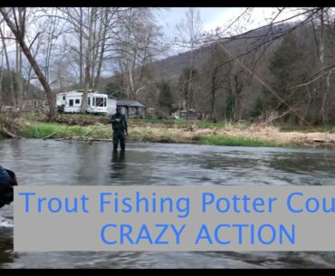 Trout Fishing 2020 (CRAZY ACTION)