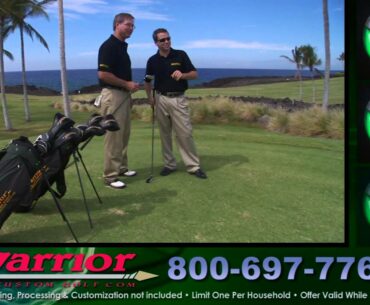 Warrior Custom Golf Hybrid Offer - Call 800-697-7761