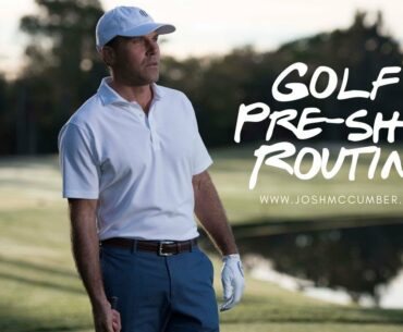 Golf Pre-Shot Routine | How To Walk Into The Golf Ball To Hit A Golf Shot