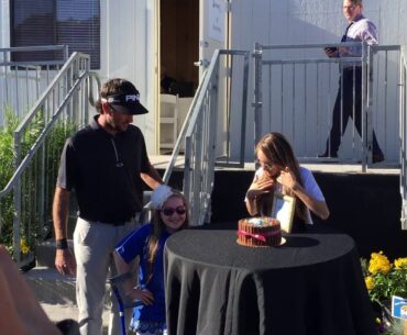 Bubba Watson - A Surprise Happy Birthday