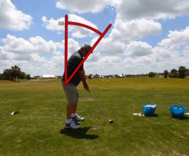 Create an athletic stance with a forward tilt to between 1 and 2 on the clock face.