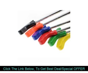 Sale CRESTGOLF Left Handed Golf Clubs Mini Golf Putter Steel for Golf Practice Clubs with Rubber Pu