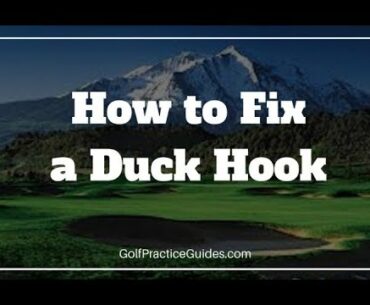 How to Fix a Hooking Golf Swing (Duck Hook) - Nick Foy Golf