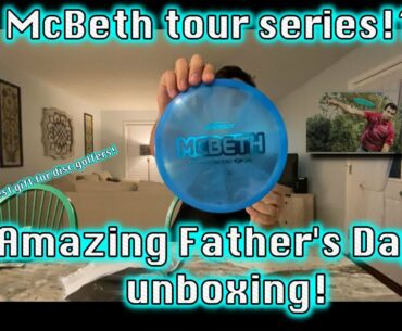 Awesome Father's Day Disc Golf Unboxing!!