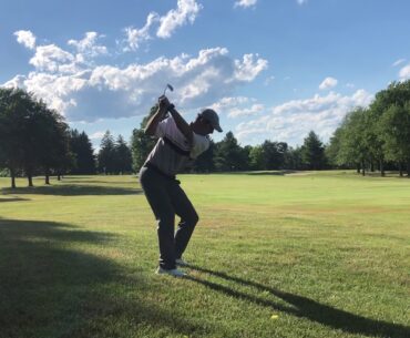 What to do when the ball is above and below your feet