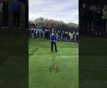 Vice Captain John Watson Tees up for Peter