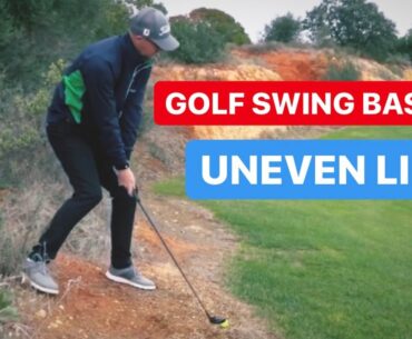 GOLF SWING BASICS UNEVEN LIE GOLF TIPS