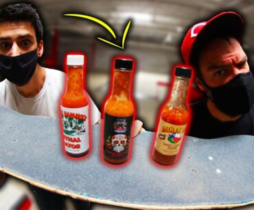 GHOST PEPPER HOT SAUCE S.K.A.T.E.!