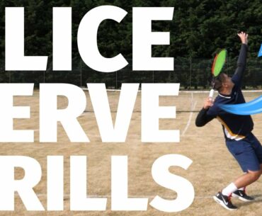Tennis Slice Serve Drills - 3 Ways To Improve Your Slice Serve