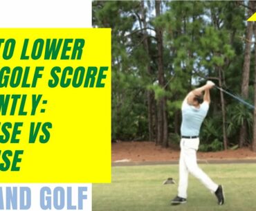 GOLF TIP | How To Lower Your Golf Score Instantly | Offense or Defense